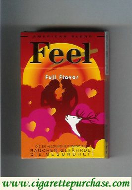 Feel West Full Flavor cigarettes hard box